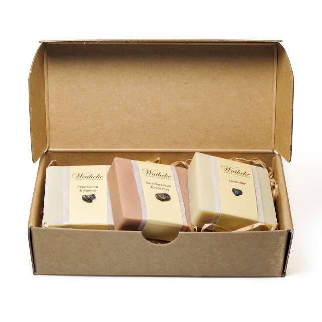 Three Soap Gift Box