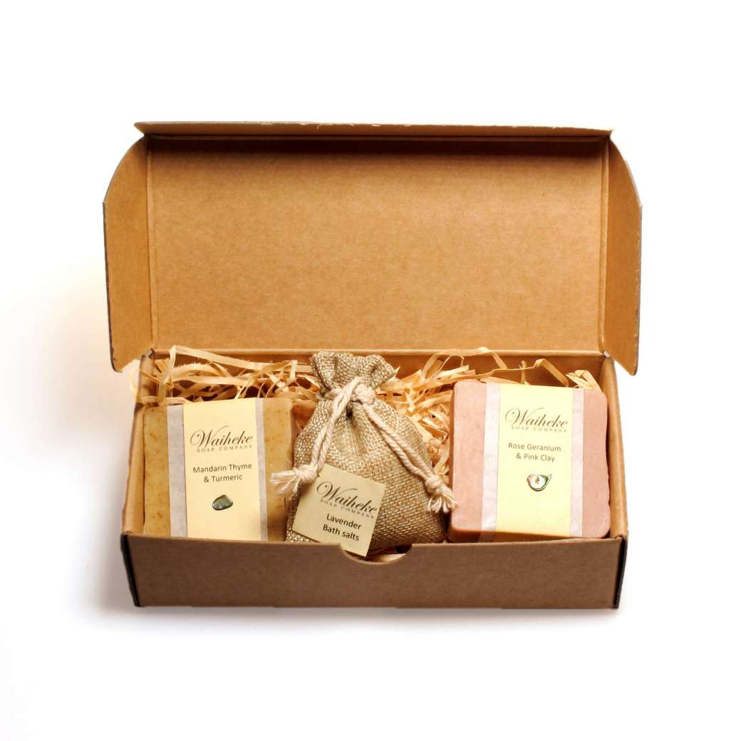 Two Soap & Bath Salts Gift Box