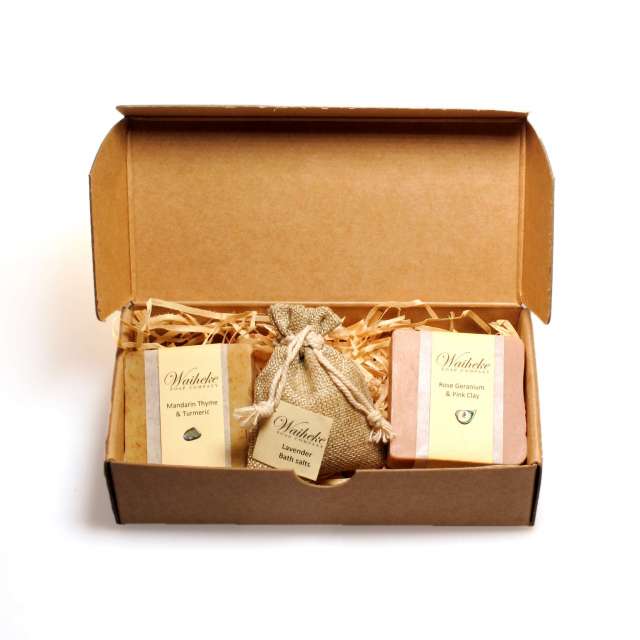 Two Soap & Bath Salts Gift Box