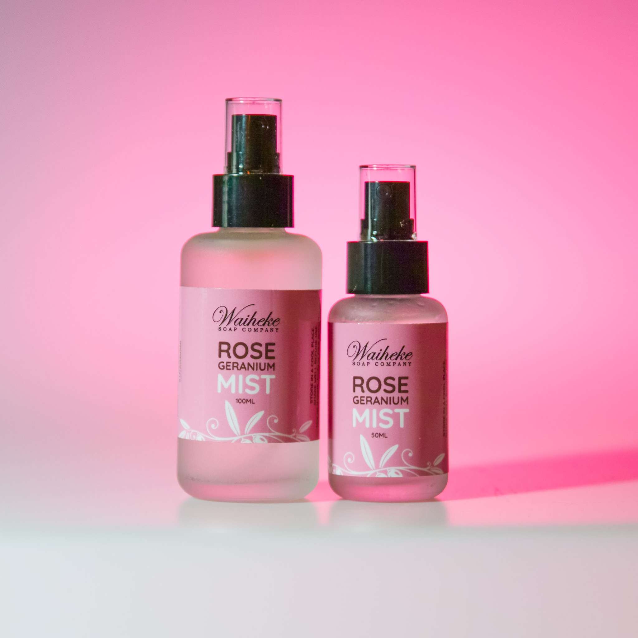 Rose Geranium Mist 50ml to 100ml - Waiheke Soap Company